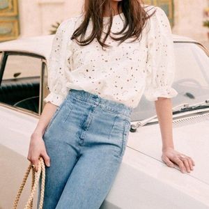🇫🇷Sezane Yaelle Blouse